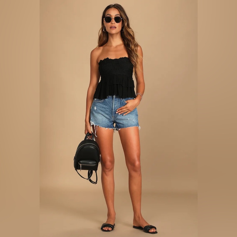 Free People Adella Corset Cami Top